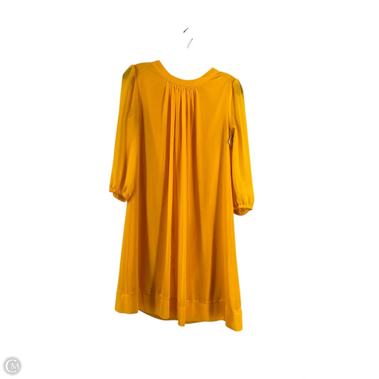 Dress Casual Short By Eva Mendes In Yellow, Size: S