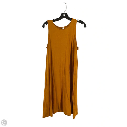 Dress Casual Short By Old Navy In Yellow, Size: M