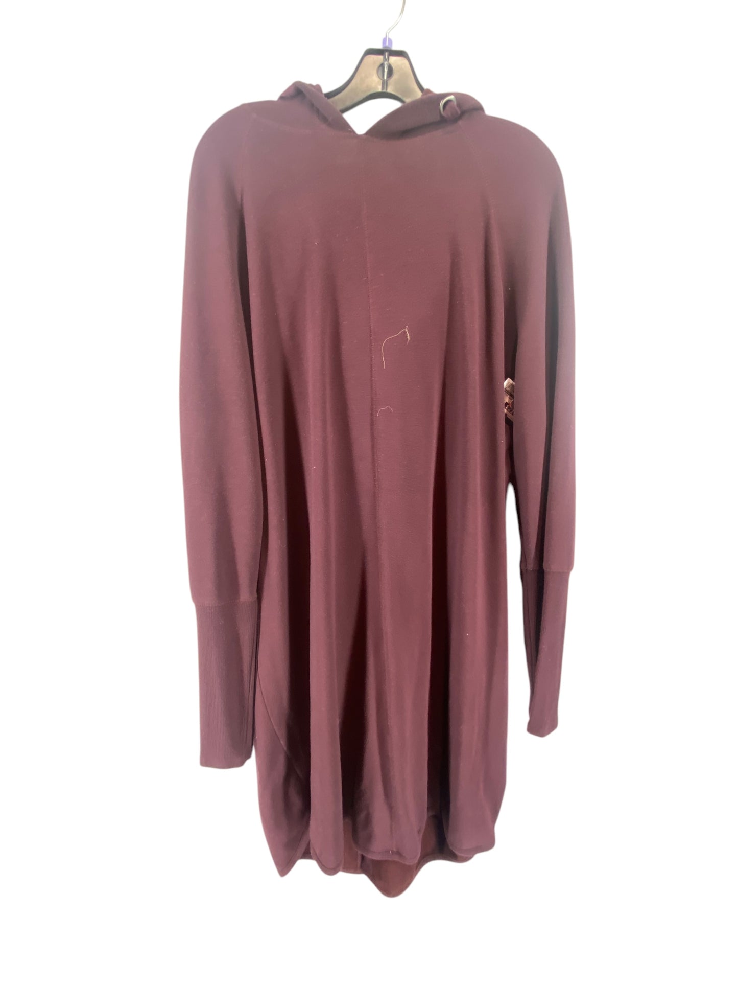 Athletic Sweatshirt Hoodie By Athleta In Maroon, Size: Xl