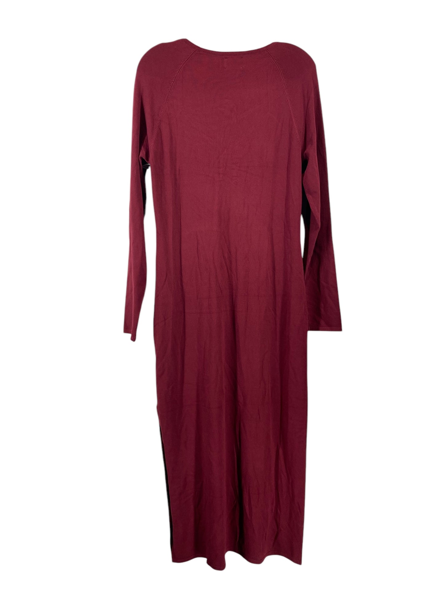 Dress Casual Maxi By Asos In Maroon, Size: 14