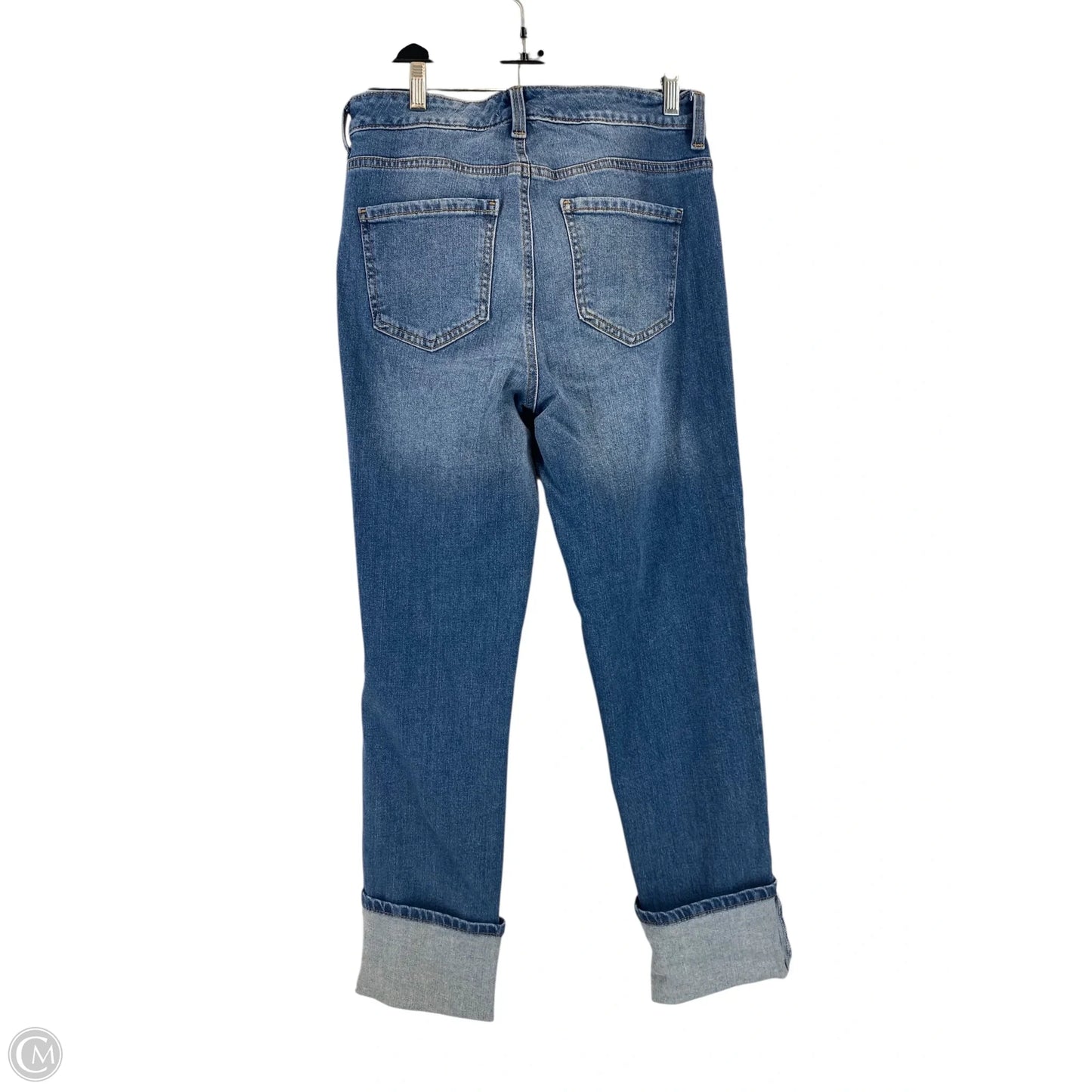 Jeans Straight By Sofia By Sofia Vergara In Blue Denim, Size: 4