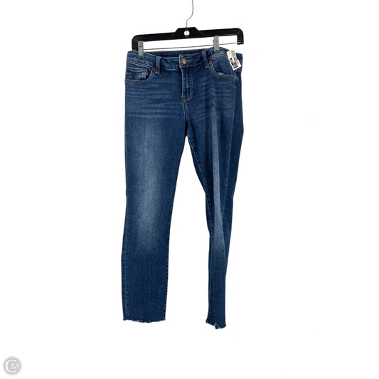Jeans Skinny By Lucky Brand In Blue Denim, Size: 8