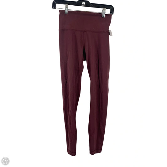 Athletic Leggings By Lululemon In Purple, Size: 6