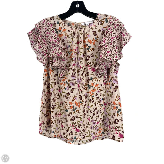 Top Short Sleeve By Dr2 In Pink, Size: S