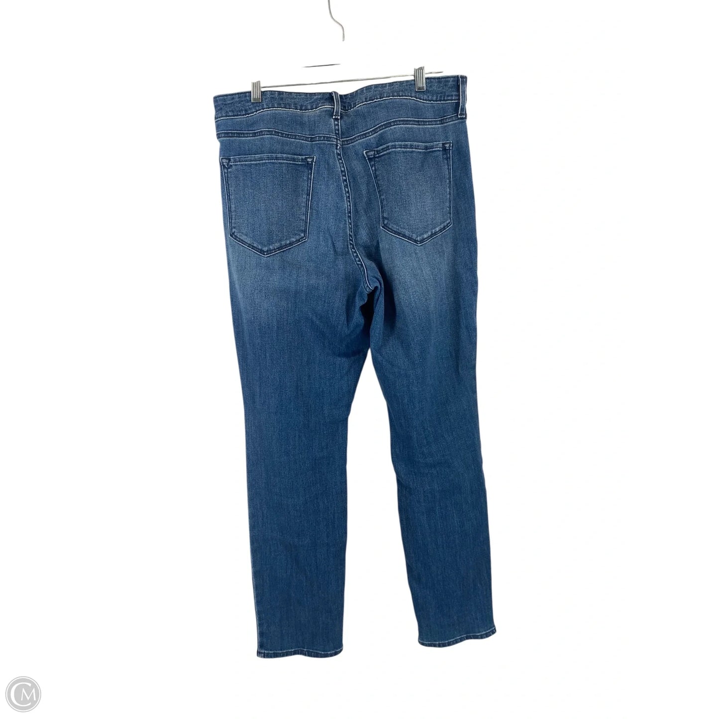 Jeans Straight By Old Navy In Blue Denim, Size: 12