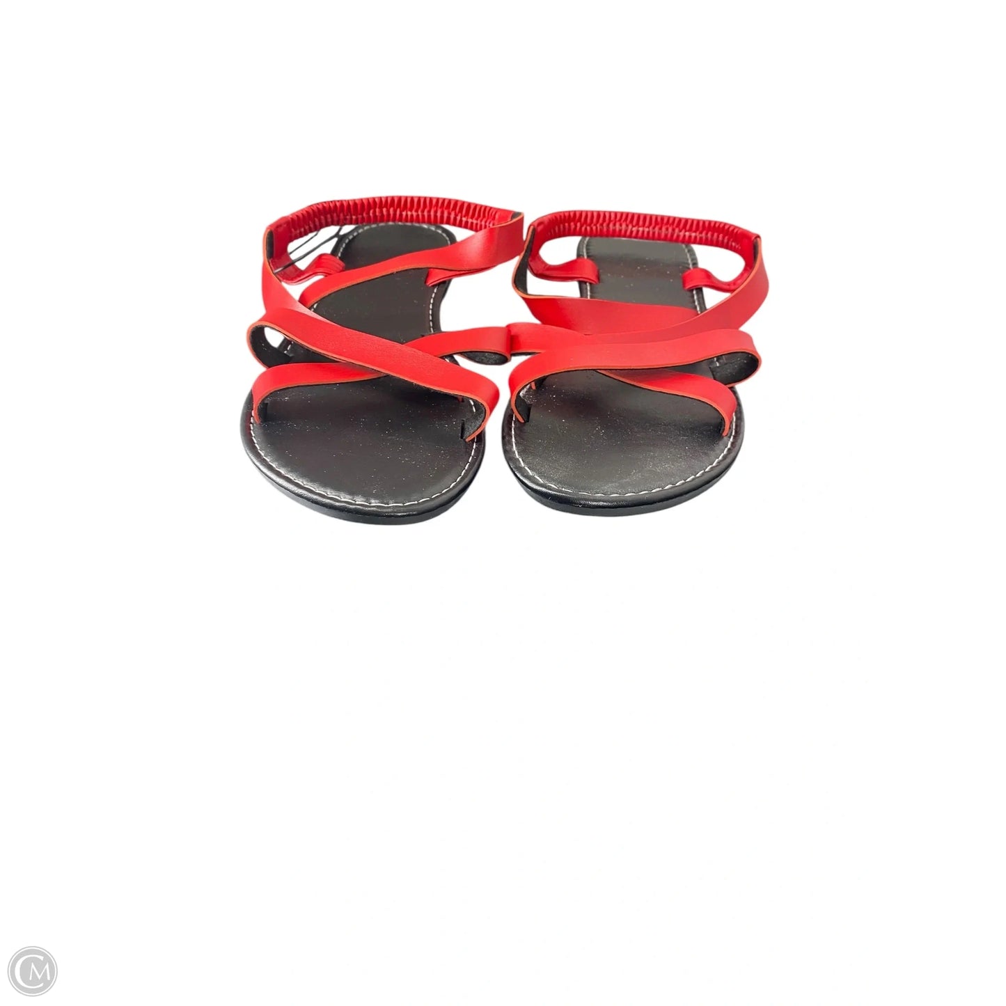Shoes Flats By Clothes Mentor In Red, Size: 7.5