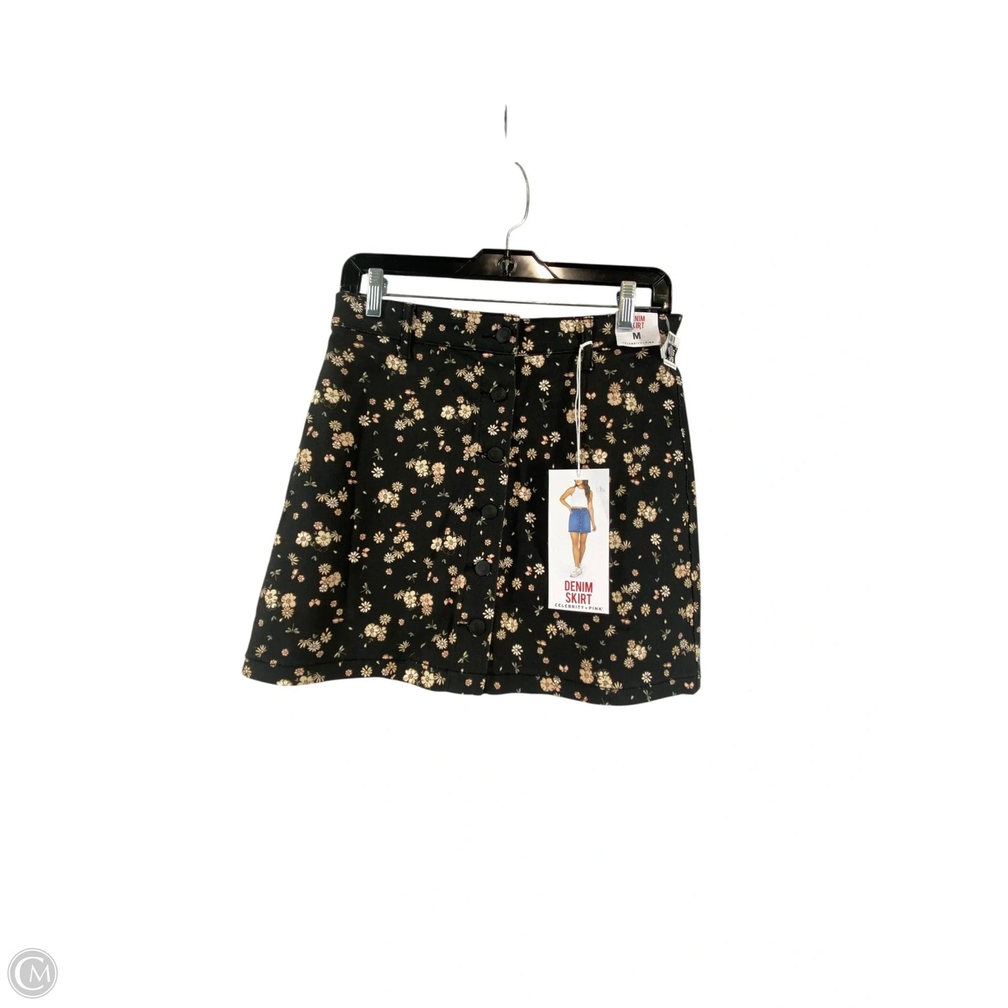 Skirt Mini & Short By Celebrity Pink In Floral Print, Size: M
