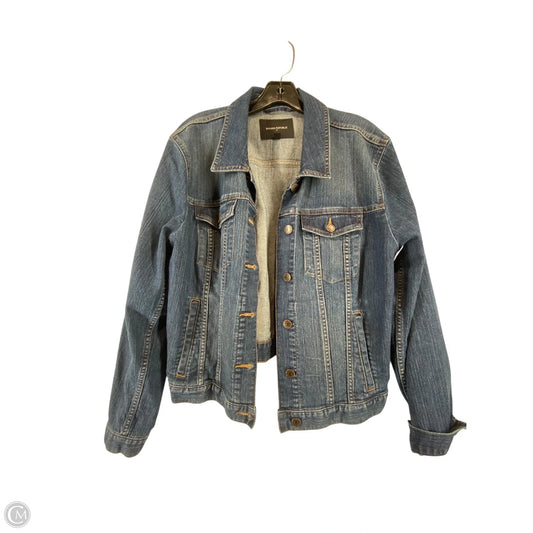 Jacket Denim By Banana Republic In Blue Denim, Size: Xl
