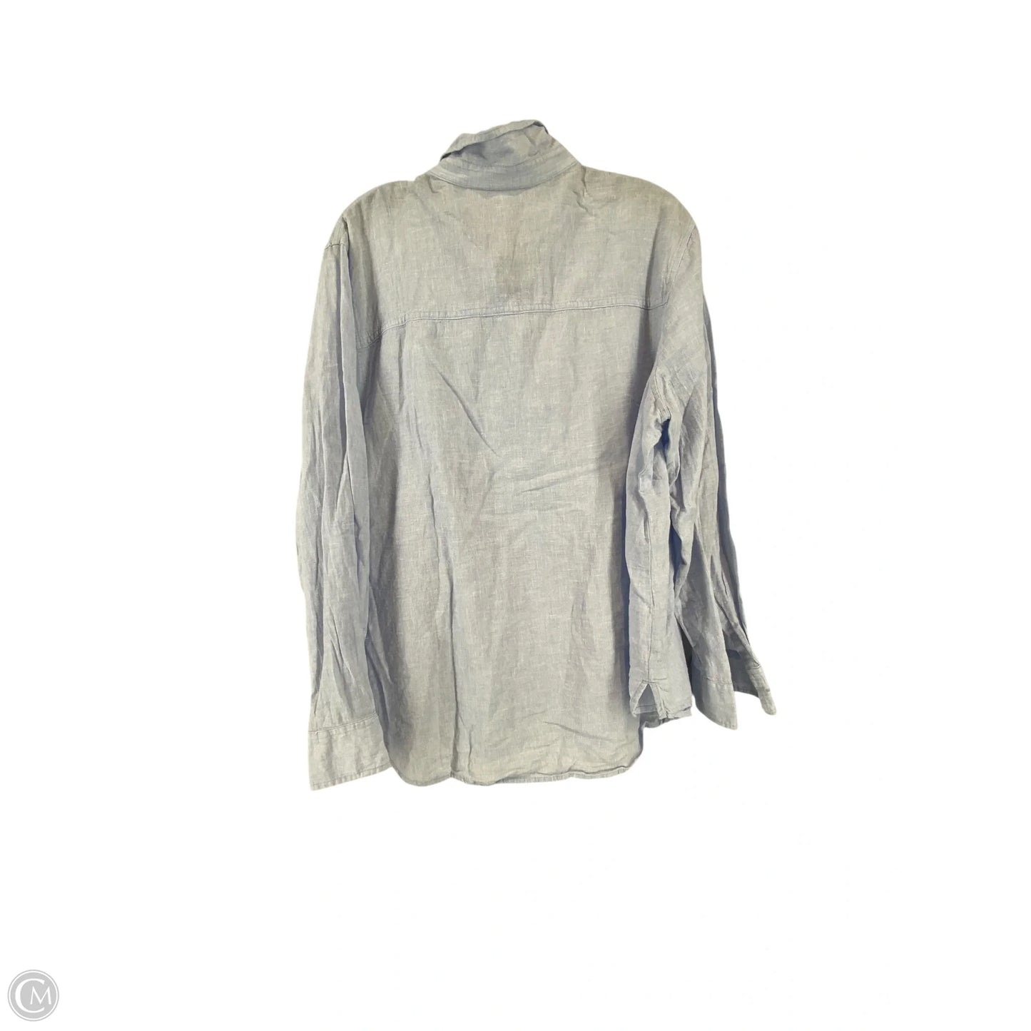 Top Long Sleeve By Gap In Blue, Size: Xl