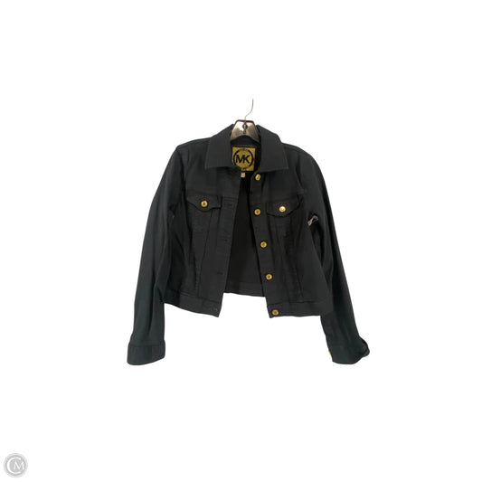 Jacket Denim By Michael By Michael Kors In Black Denim, Size: S