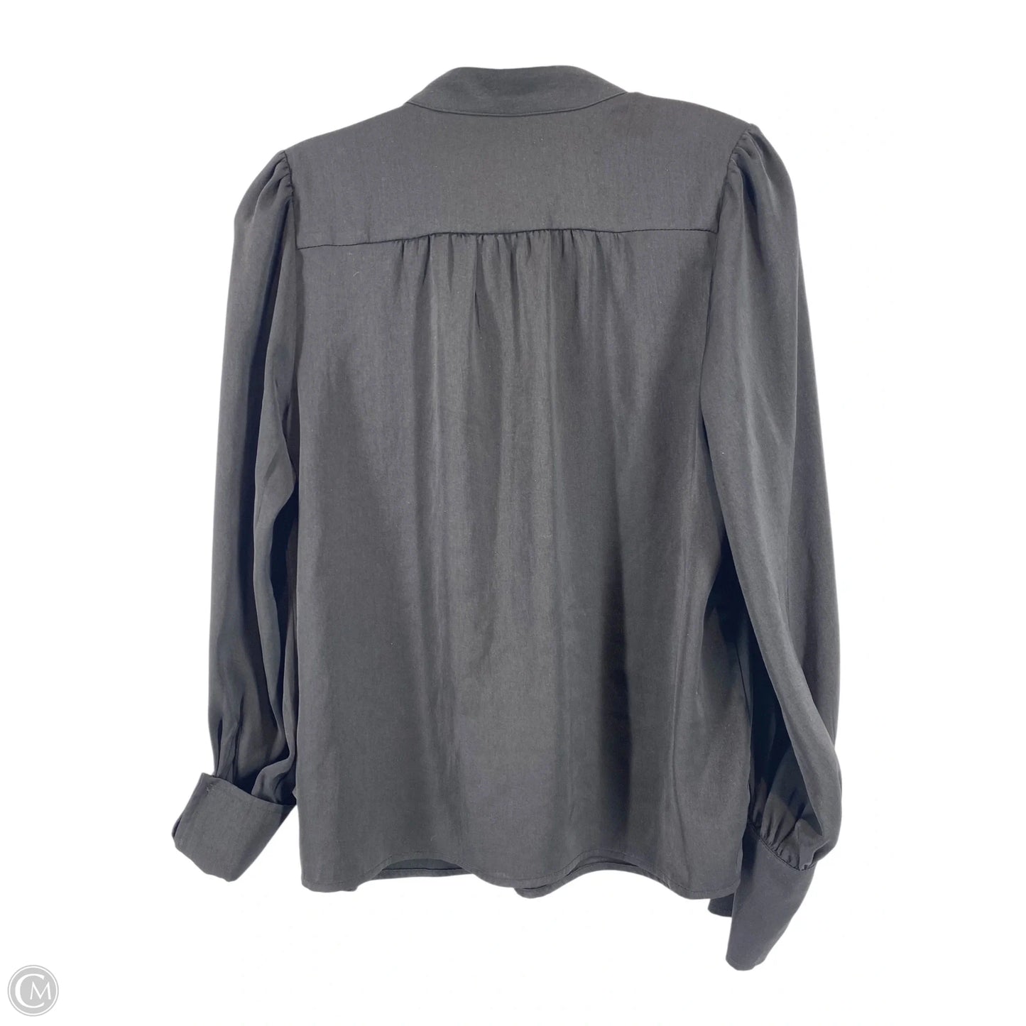 Top Long Sleeve By Banana Republic In Black, Size: S