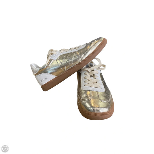 Shoes Sneakers By Vintage Havana In Gold, Size: 8
