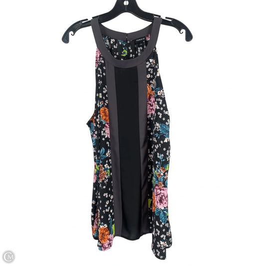 Top Sleeveless By Torrid In Floral Print, Size: 1x