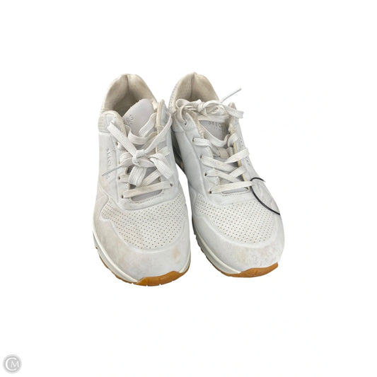 Shoes Sneakers By Skechers In White, Size: 8