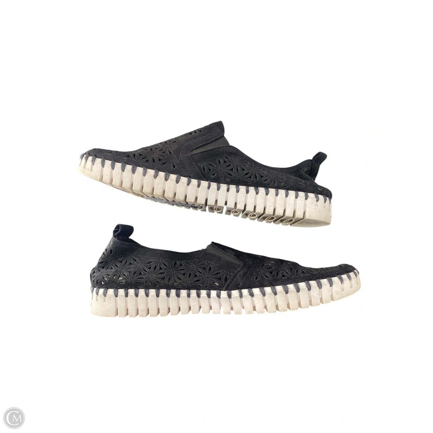Shoes Flats By Clothes Mentor In Black, Size: 7