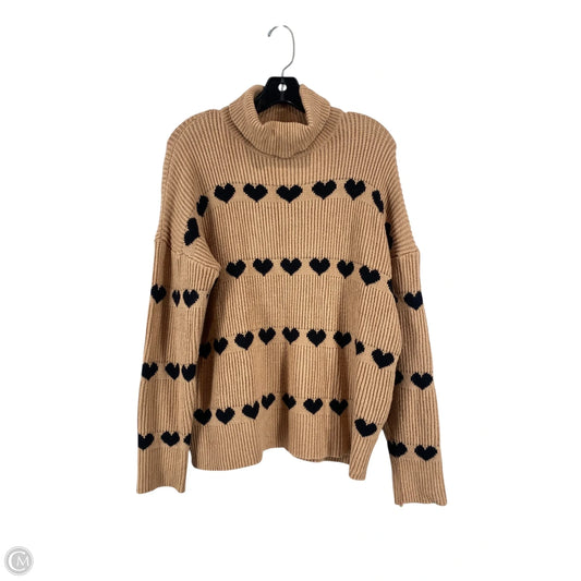Sweater By Clothes Mentor In Brown, Size: S