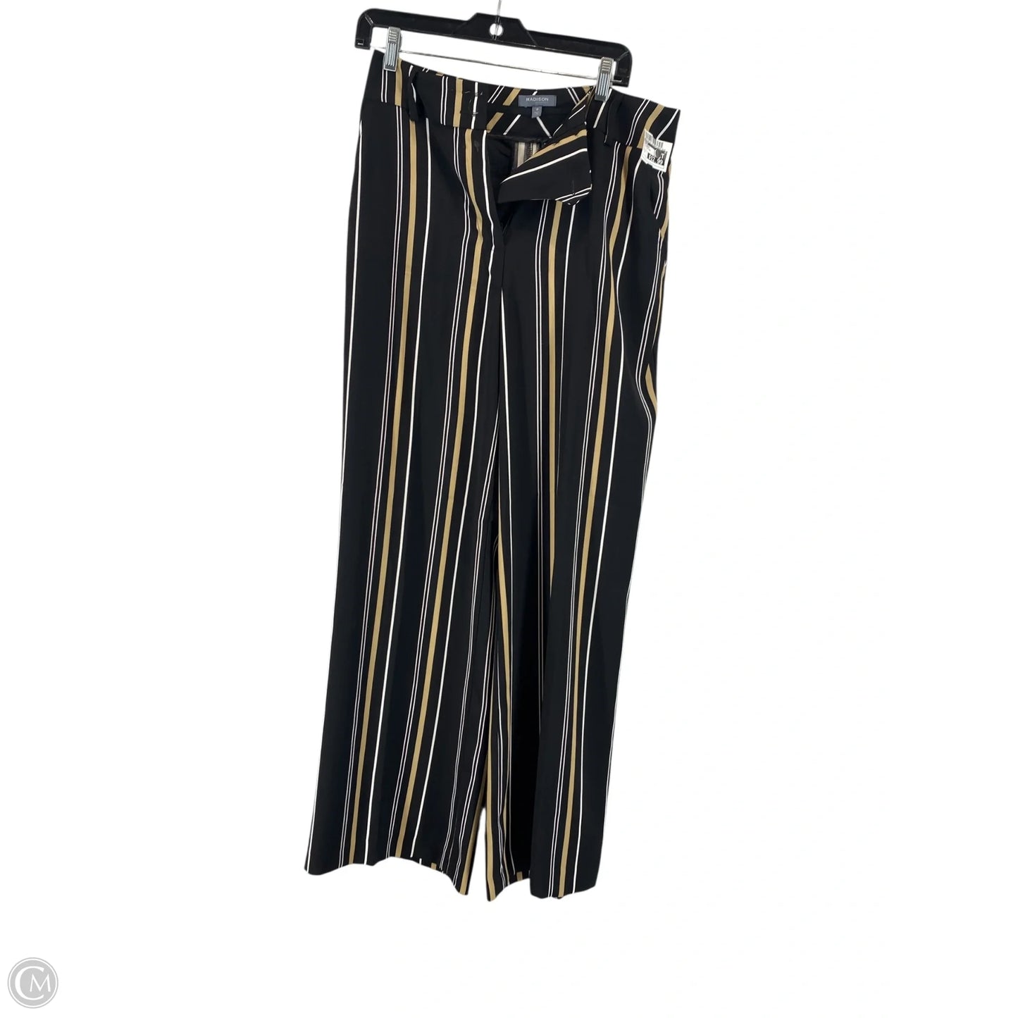 Pants Dress By Madison In Striped Pattern, Size: 8