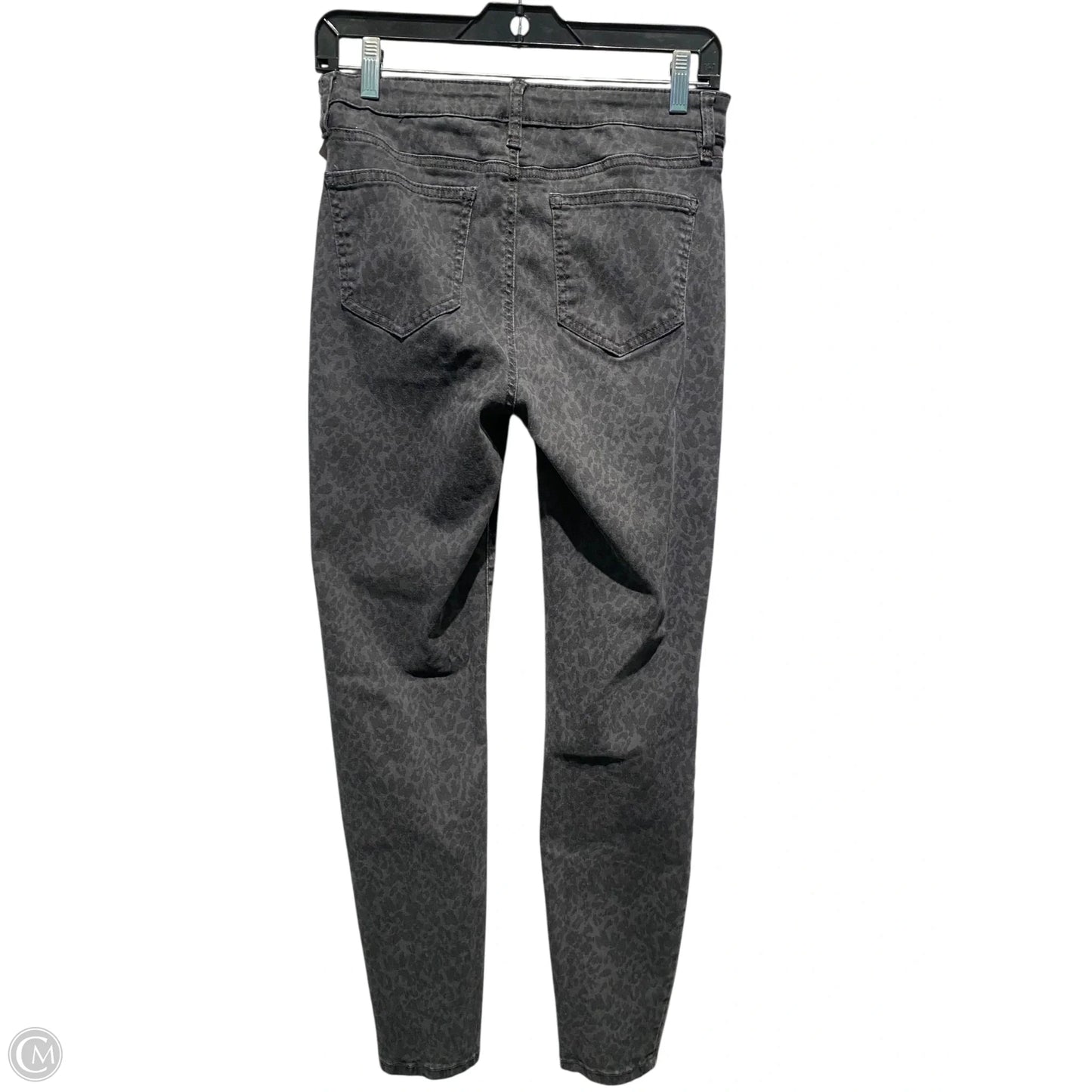 Jeans Skinny By Buffalo David Bitton In Animal Print, Size: 4