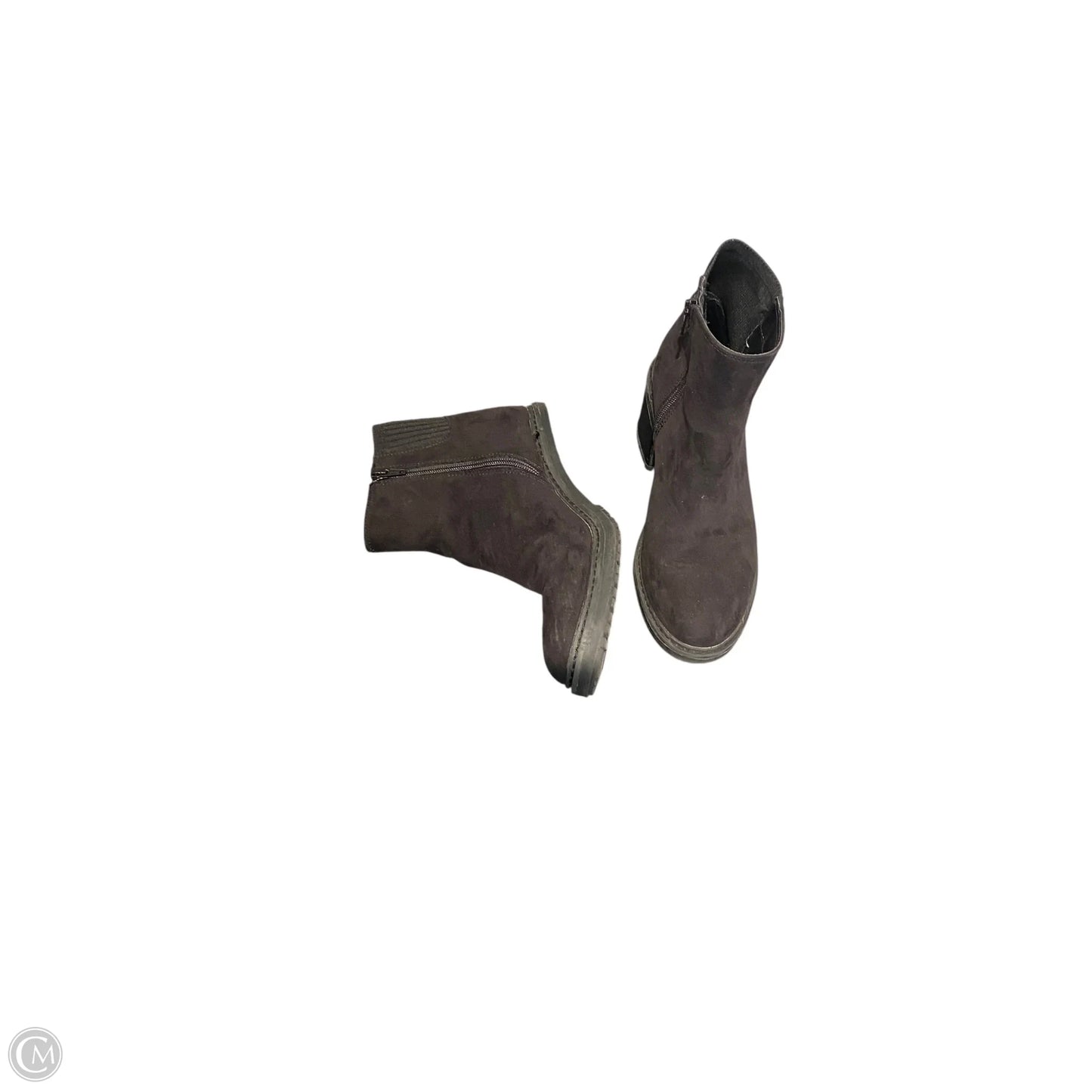 Boots Ankle Heels By A New Day In Black, Size: 8