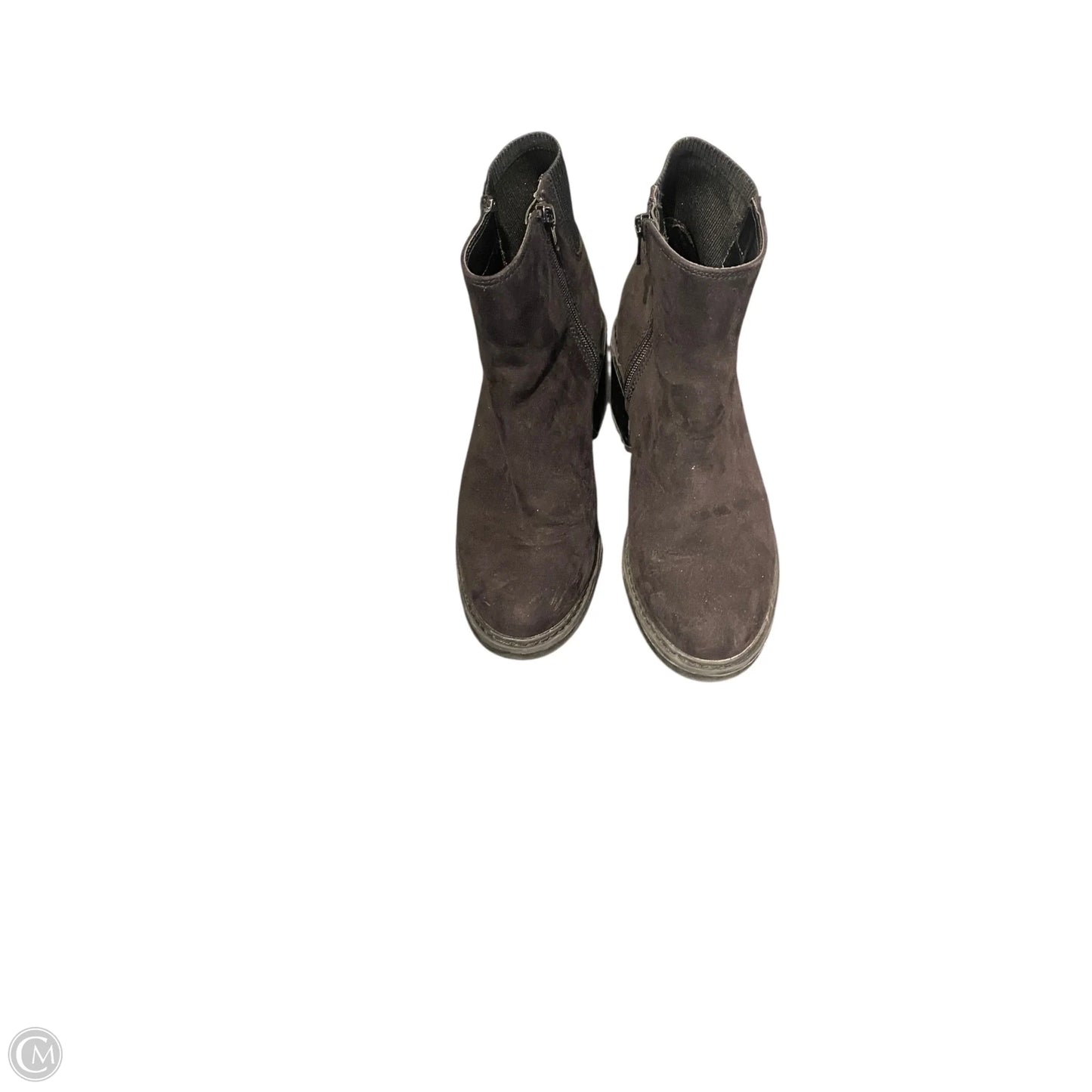 Boots Ankle Heels By A New Day In Black, Size: 8
