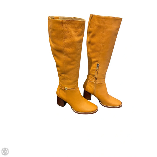 Boots Knee Heels By Sam Edelman In Brown, Size: 6.5
