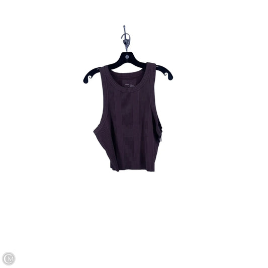 Top Sleeveless By Aerie In Brown, Size: Xl