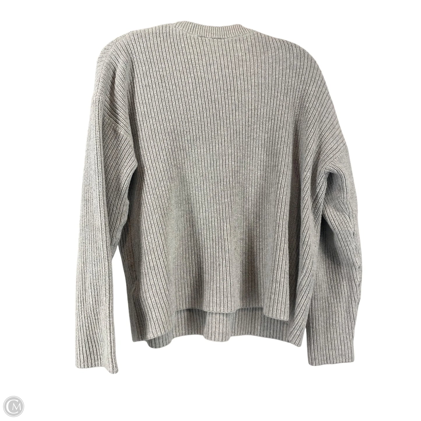Sweater By Gap In Grey, Size: L