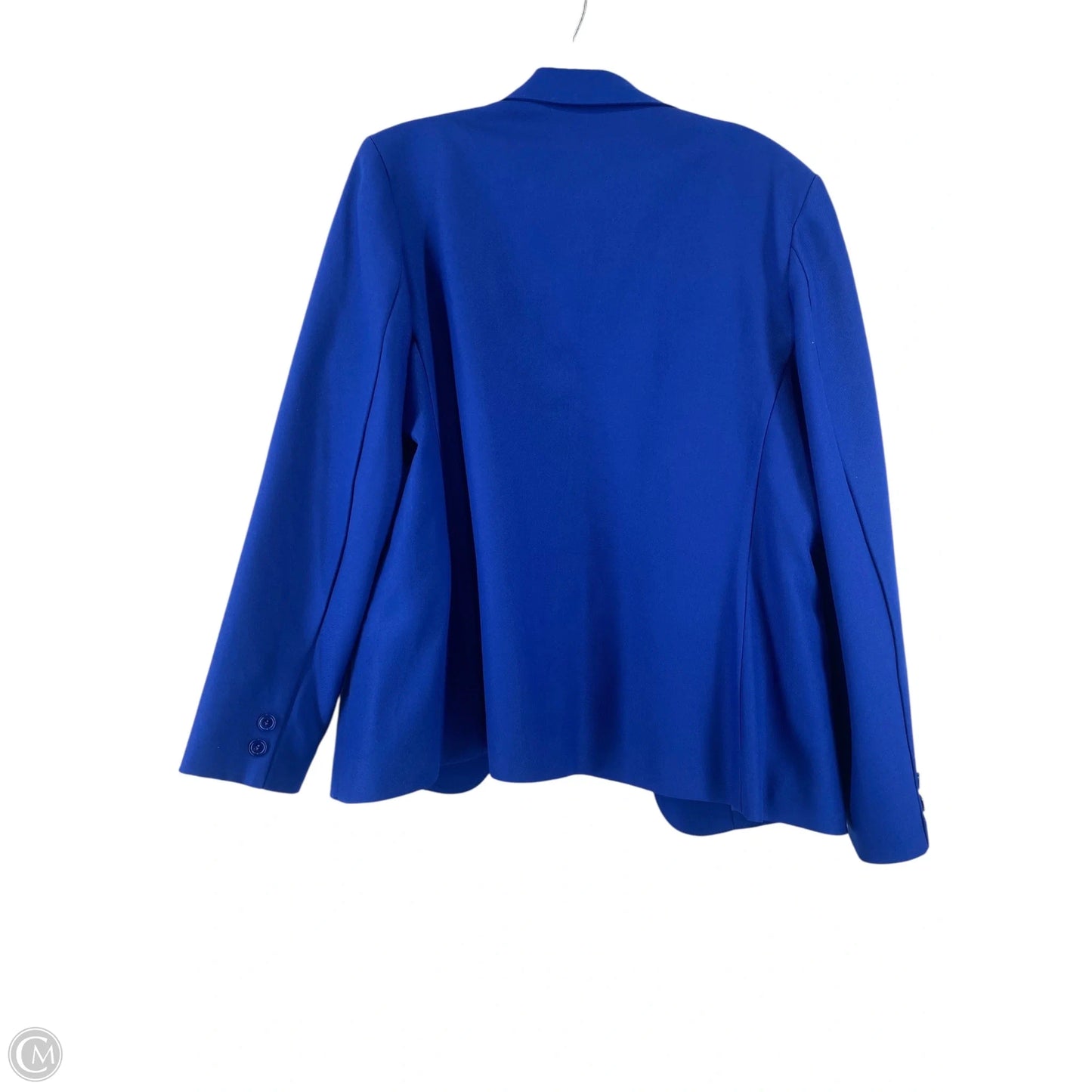 Blazer By Clothes Mentor In Blue, Size: L