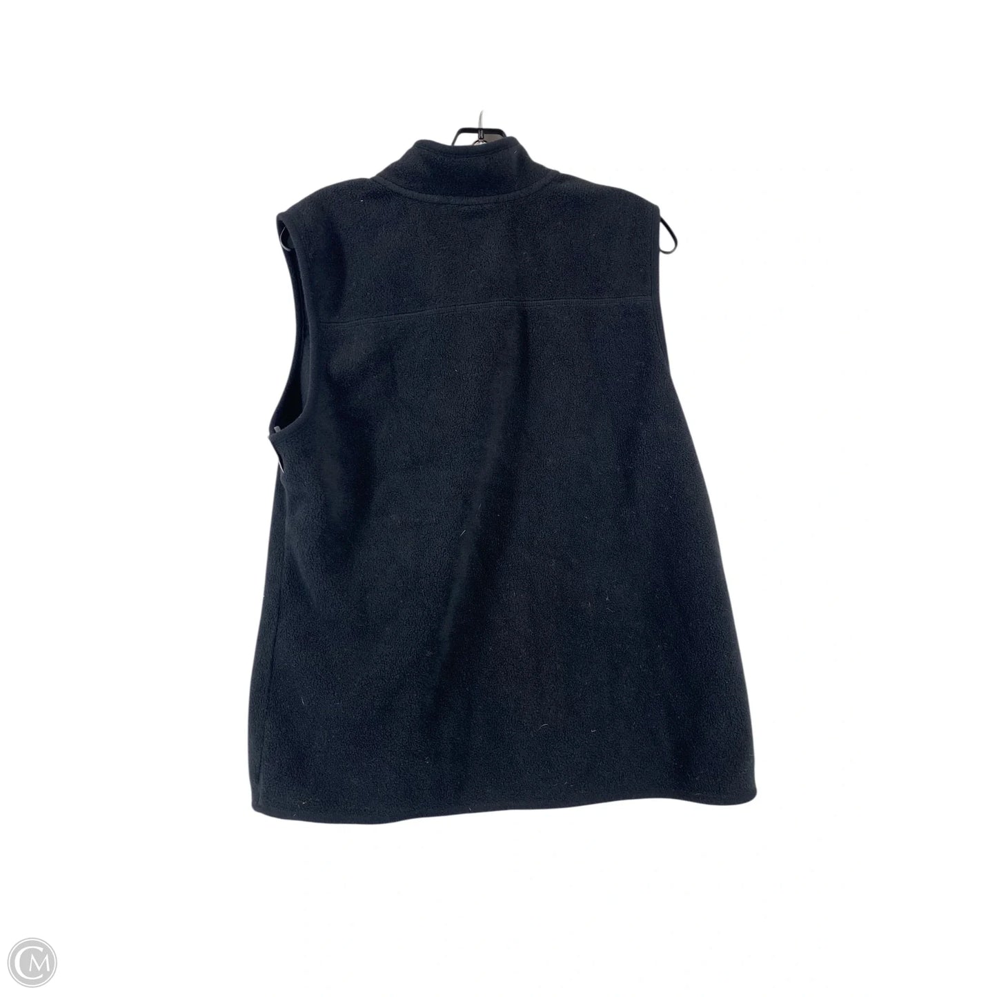 Vest Fleece By Style And Co Collection Women In Black, Size: Xl