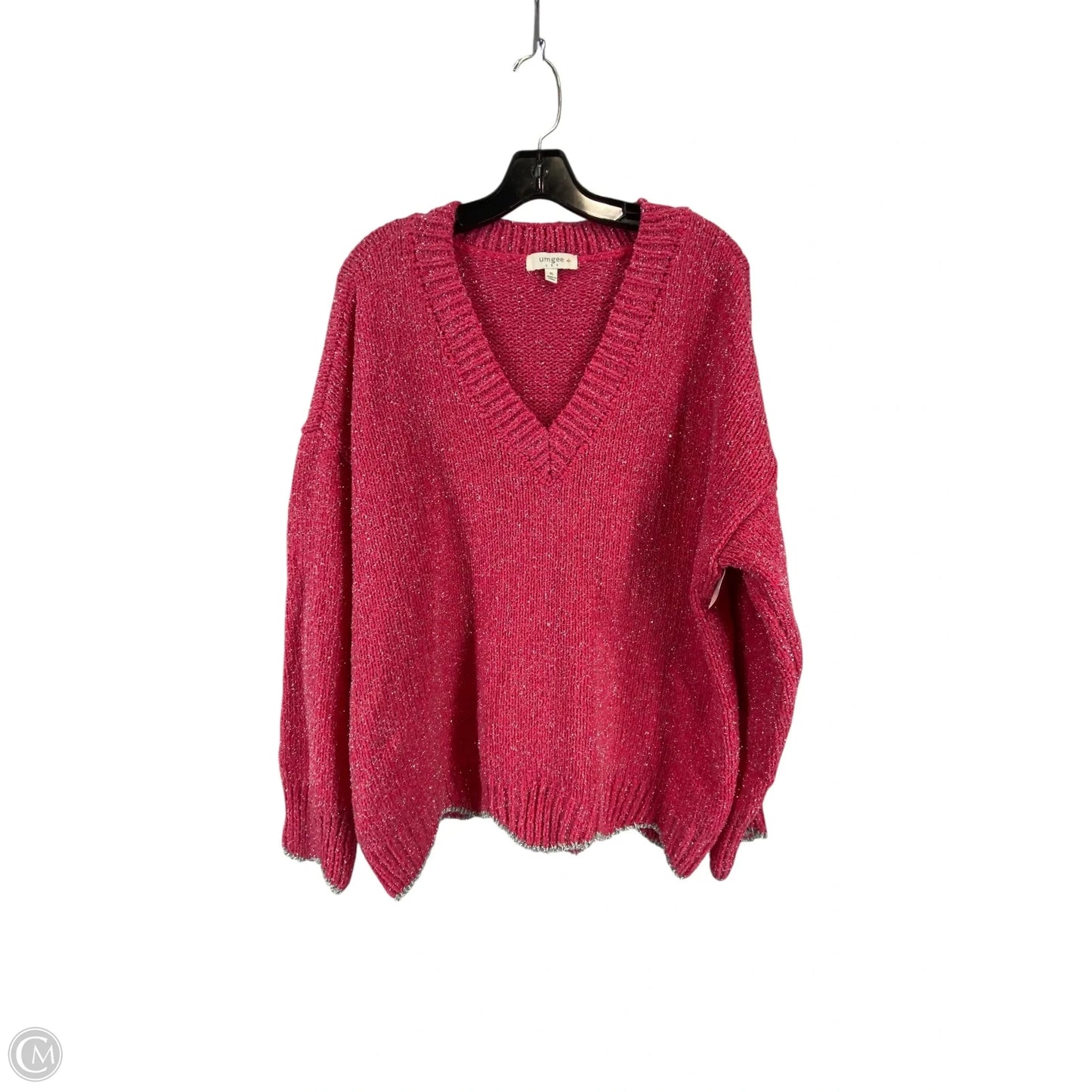 Sweater By Umgee In Pink, Size: Xl