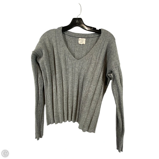 Top Long Sleeve By Hippie Rose In Grey, Size: S