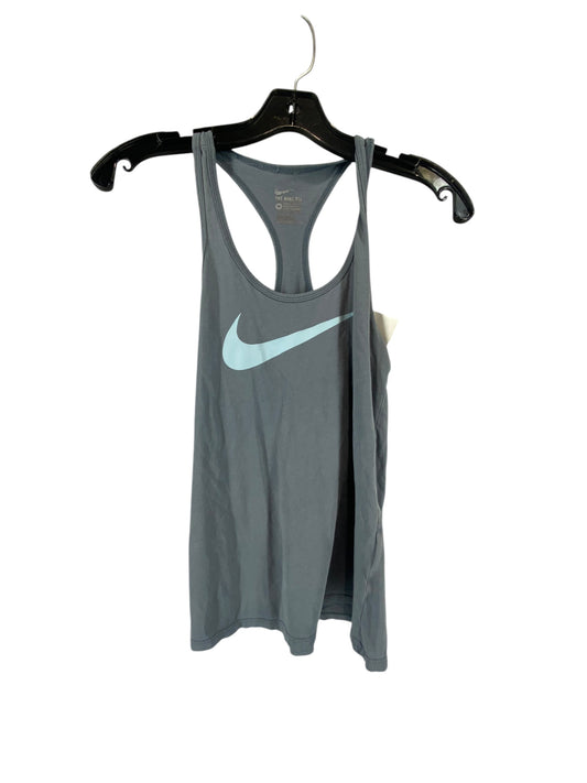 Athletic Tank Top By Nike In Grey, Size: Xs