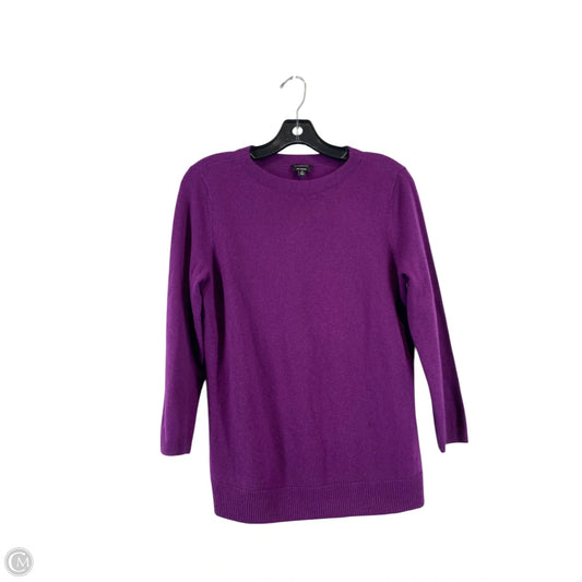 Top Long Sleeve By Talbots In Purple, Size: M