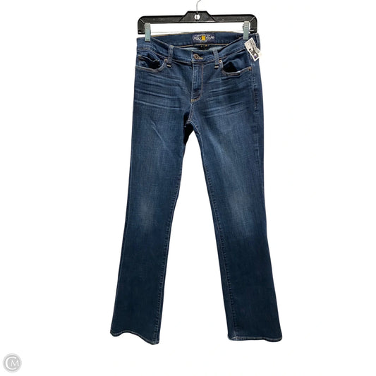 Jeans Boot Cut By Lucky Brand In Blue Denim, Size: 6
