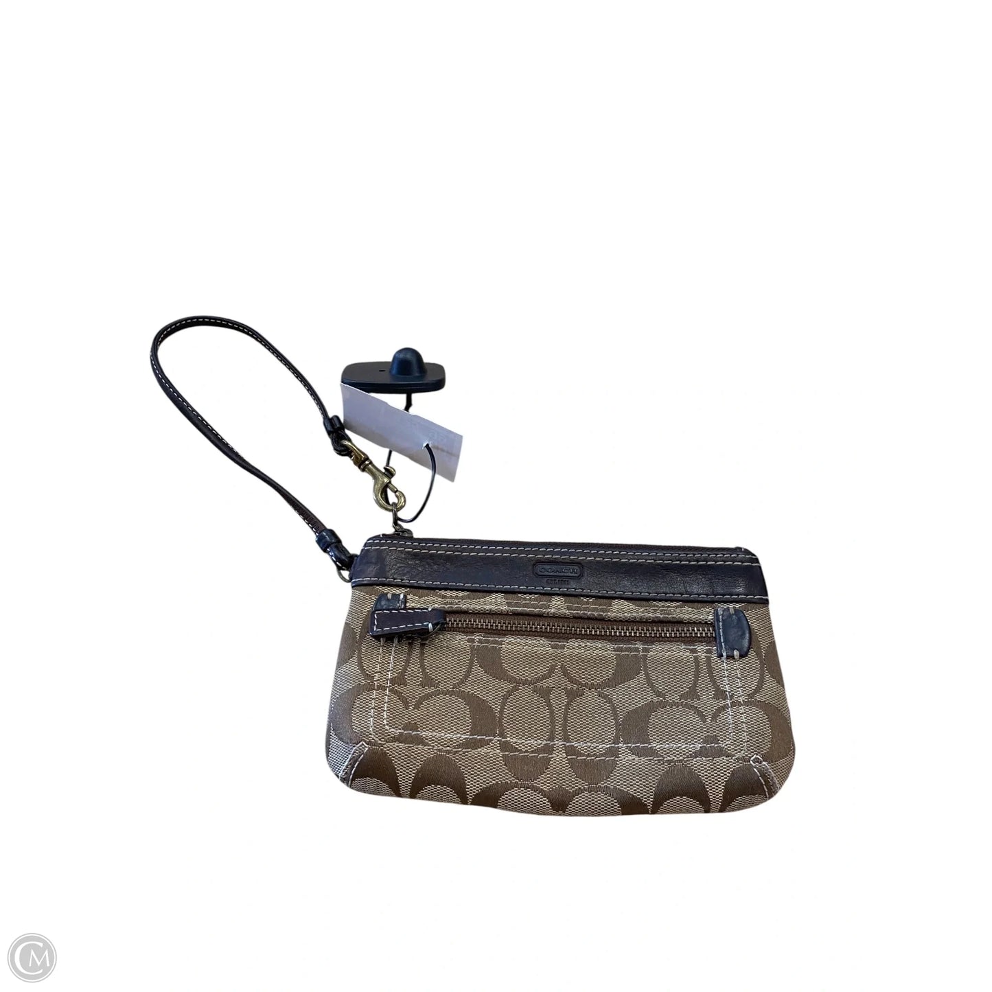 Coin Purse Designer By Coach, Size: Medium