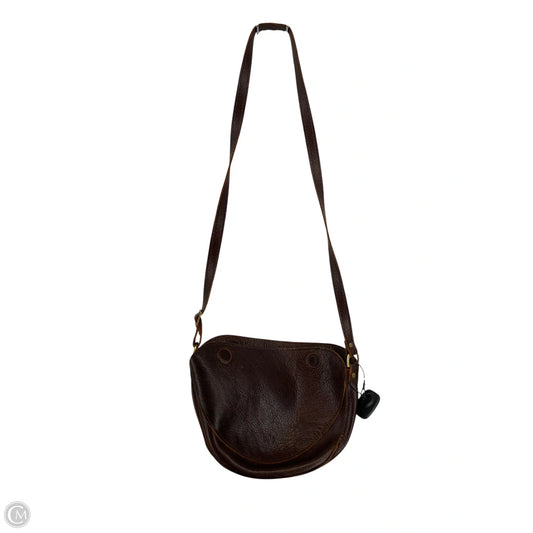 Crossbody Leather By Clothes Mentor, Size: Medium