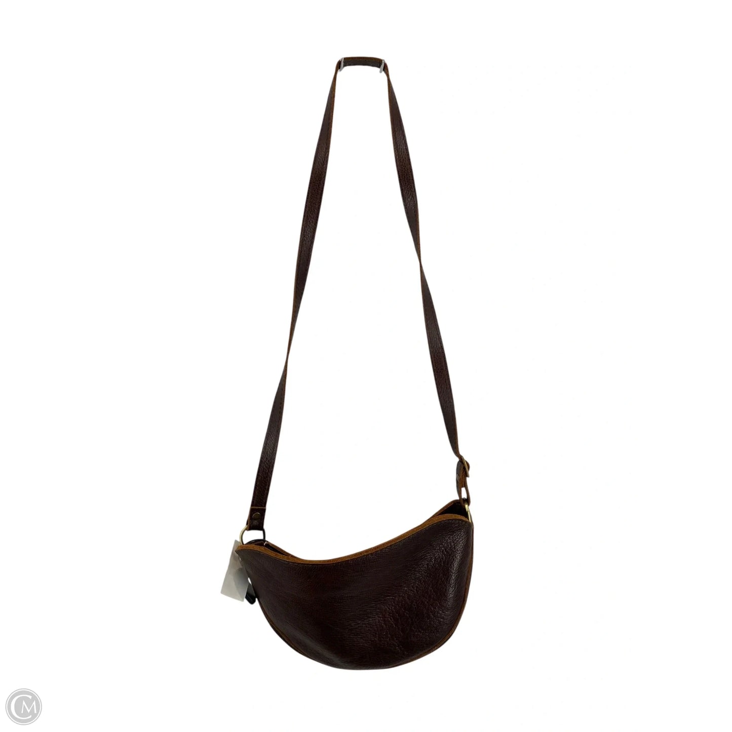 Crossbody Leather By Clothes Mentor, Size: Medium