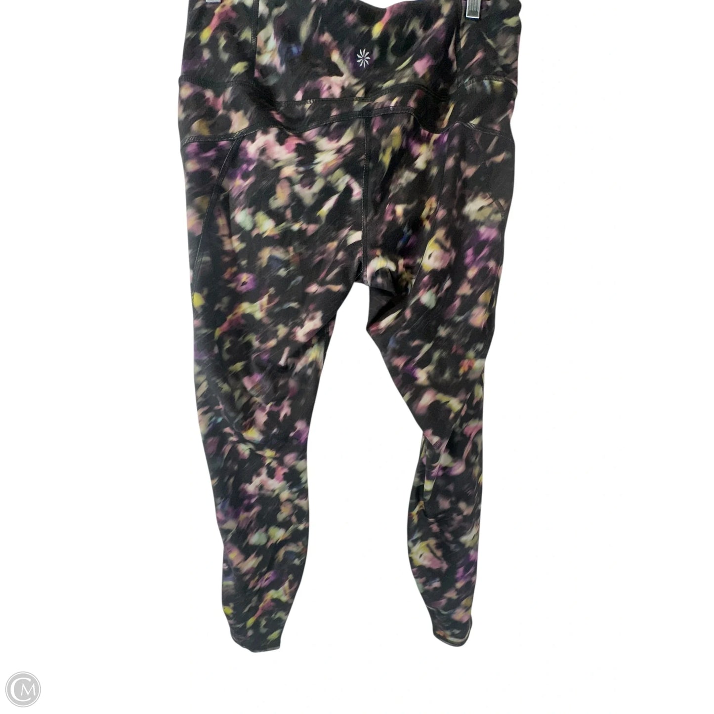 Athletic Leggings By Athleta In Black, Size: L