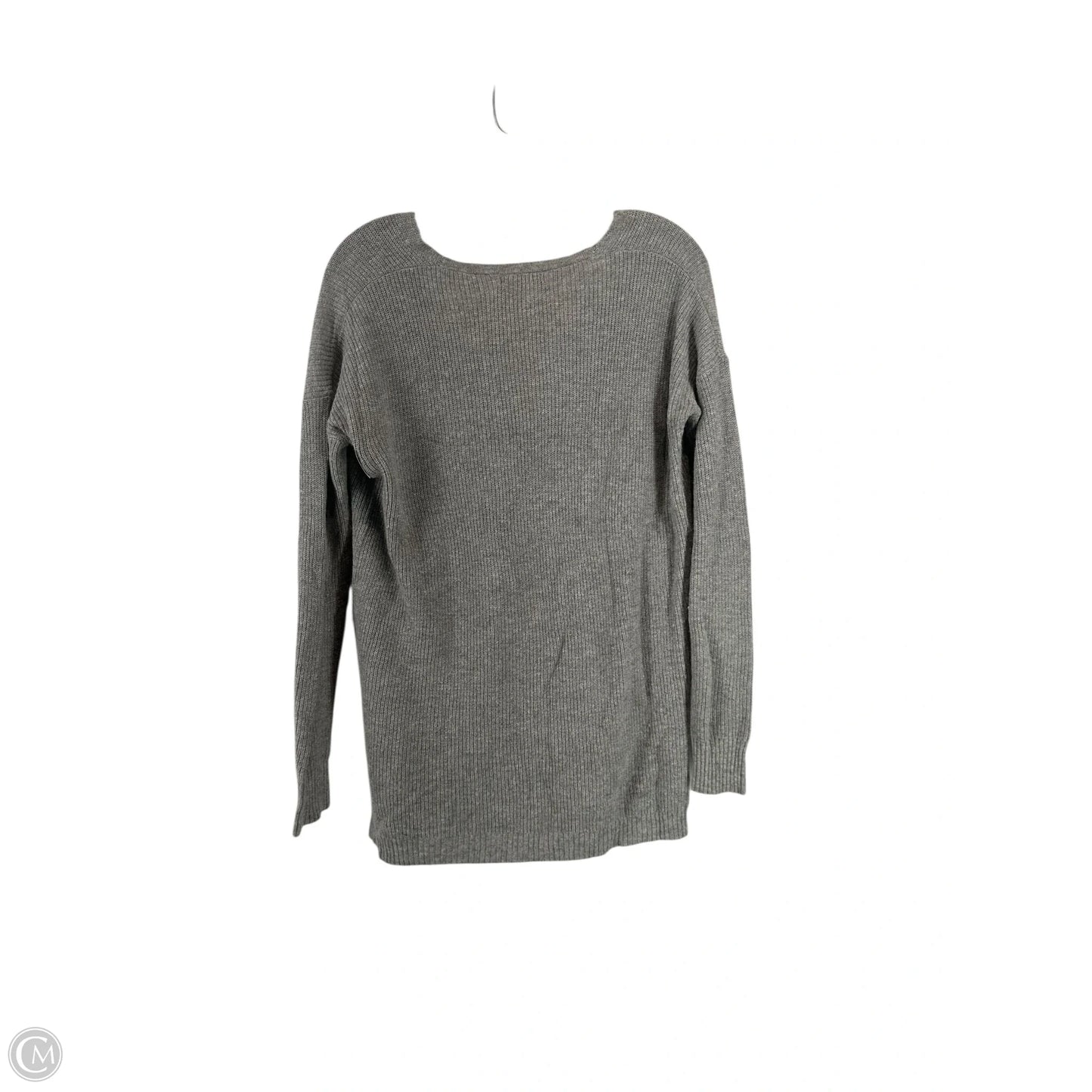 Top Long Sleeve Basic By Madewell In Grey, Size: Xxs