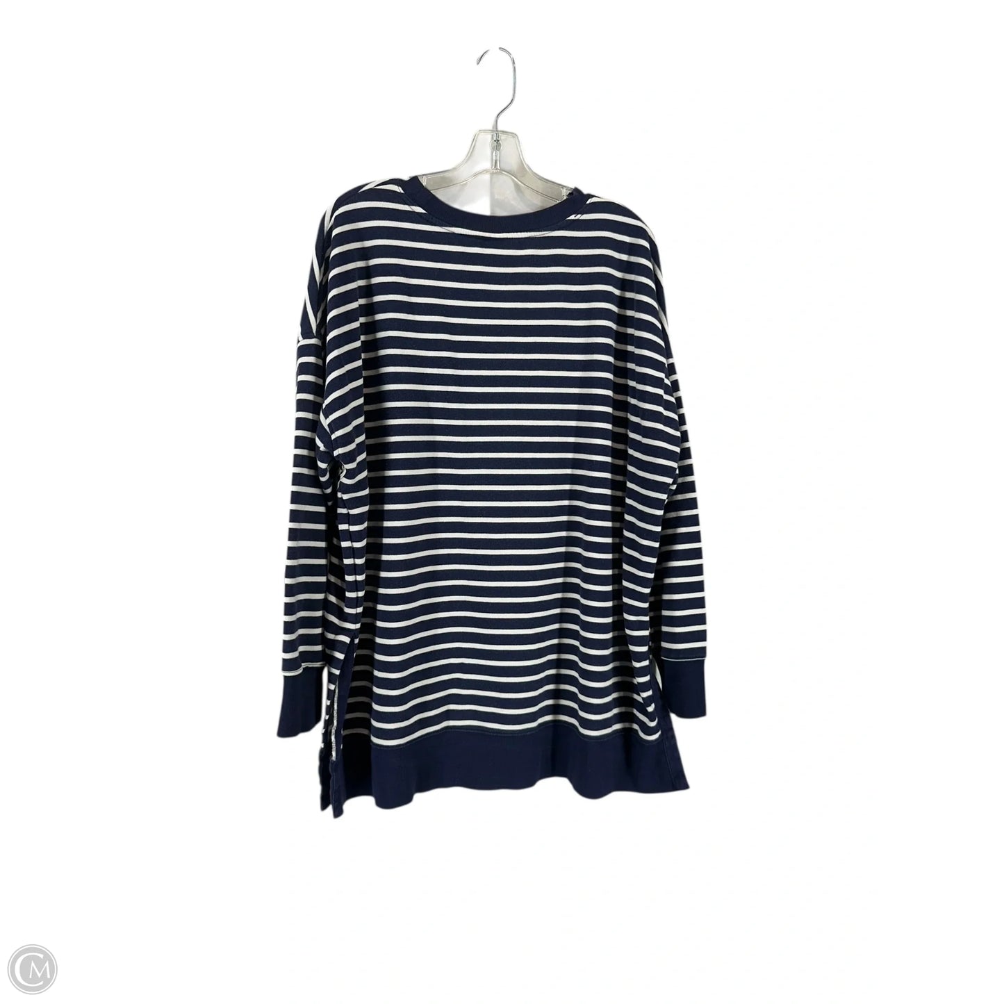 Top Long Sleeve By Old Navy In Striped Pattern, Size: Xl