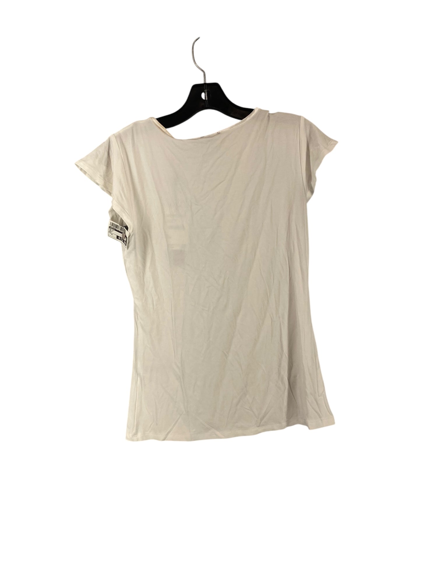 Top Long Sleeve By Caslon In Cream, Size: Xl