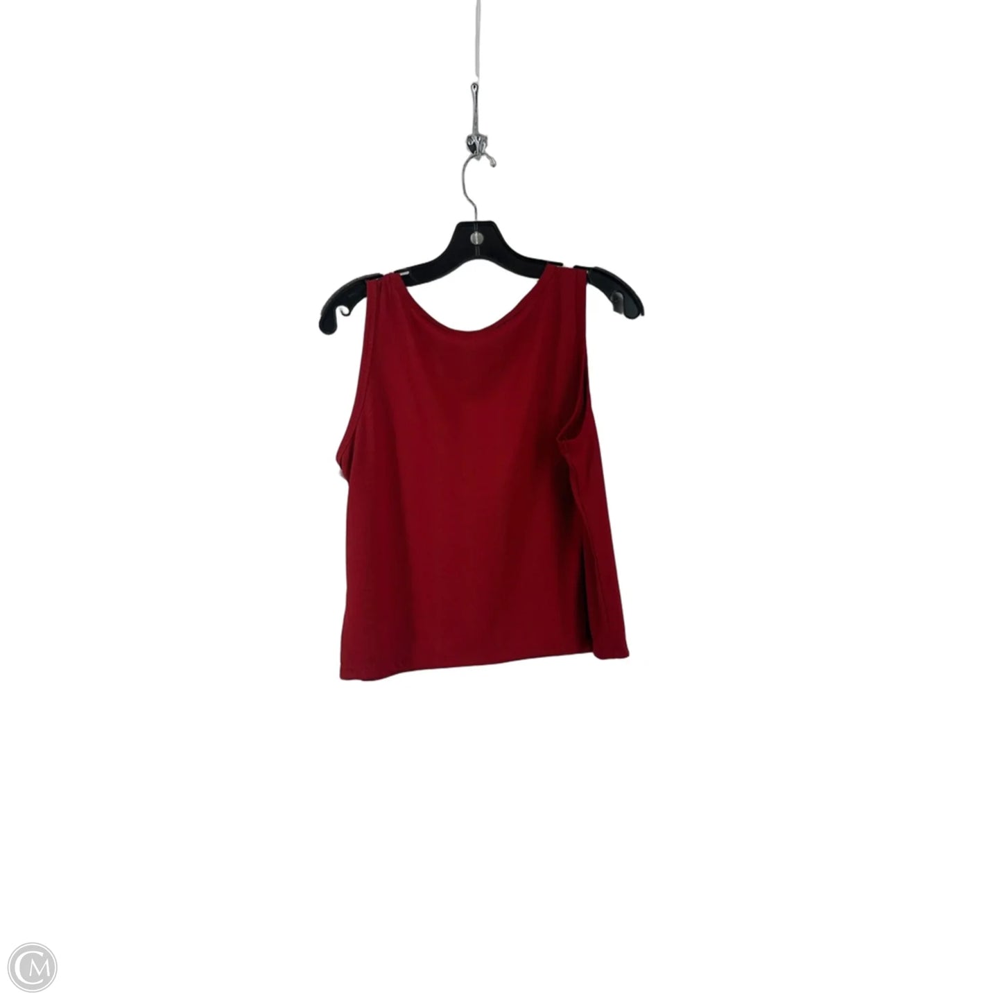Top Sleeveless Basic By Clothes Mentor In Red, Size: 3x