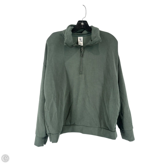 Sweatshirt Crewneck By Members Mark In Green, Size: L