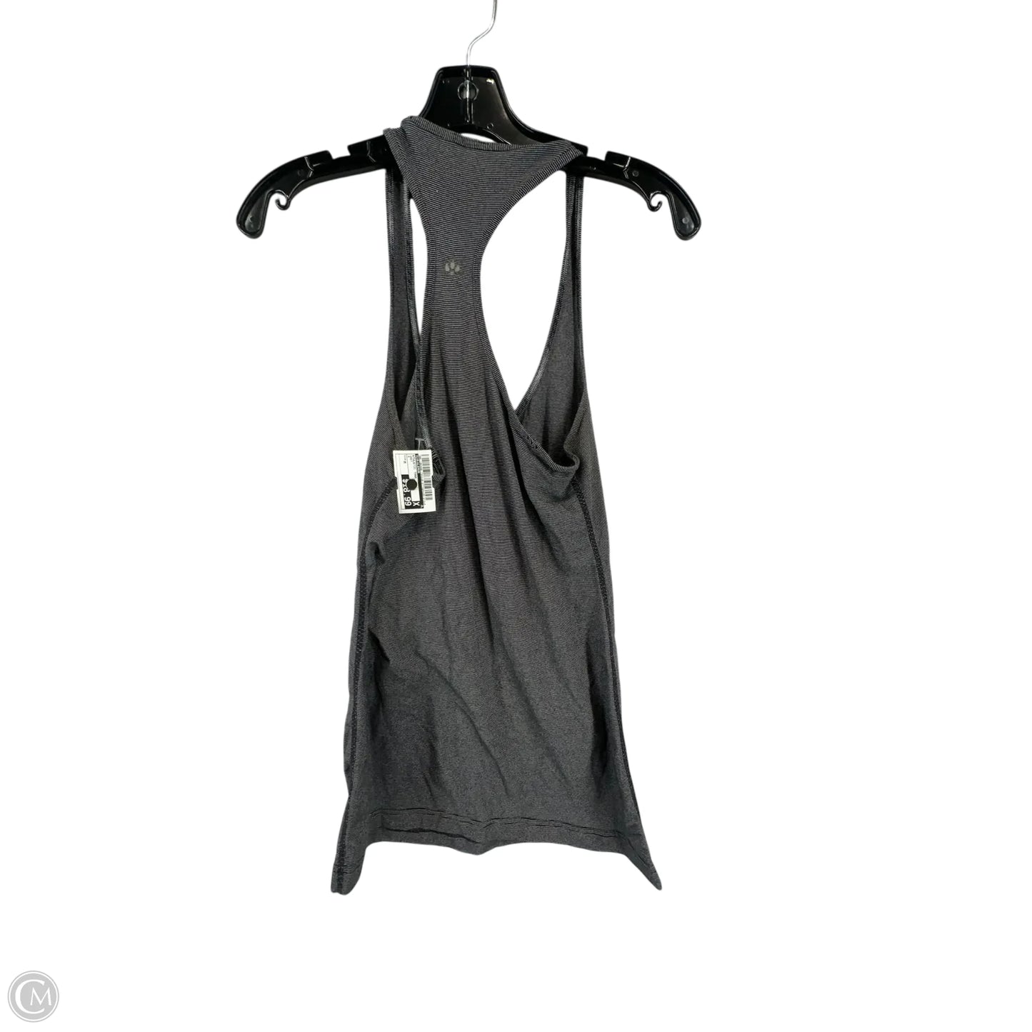 Athletic Tank Top By Lululemon In Grey, Size: M