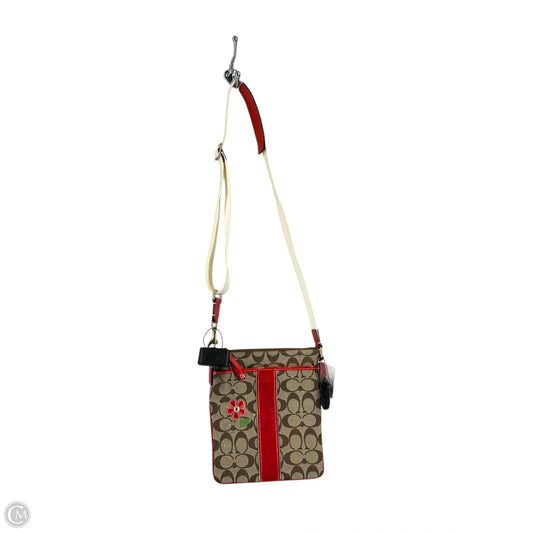 Crossbody Designer By Coach, Size: Small