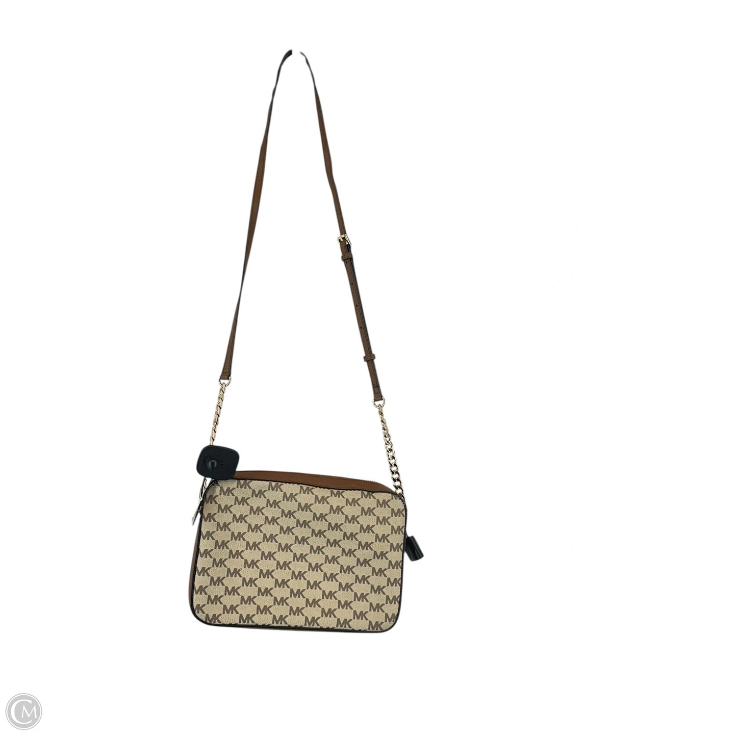 Crossbody Designer By Michael Kors, Size: Medium