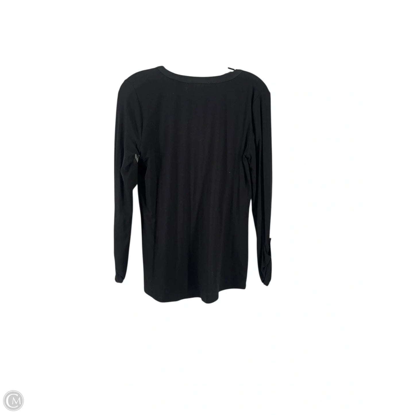 Top Long Sleeve By White House Black Market In Black, Size: Xs