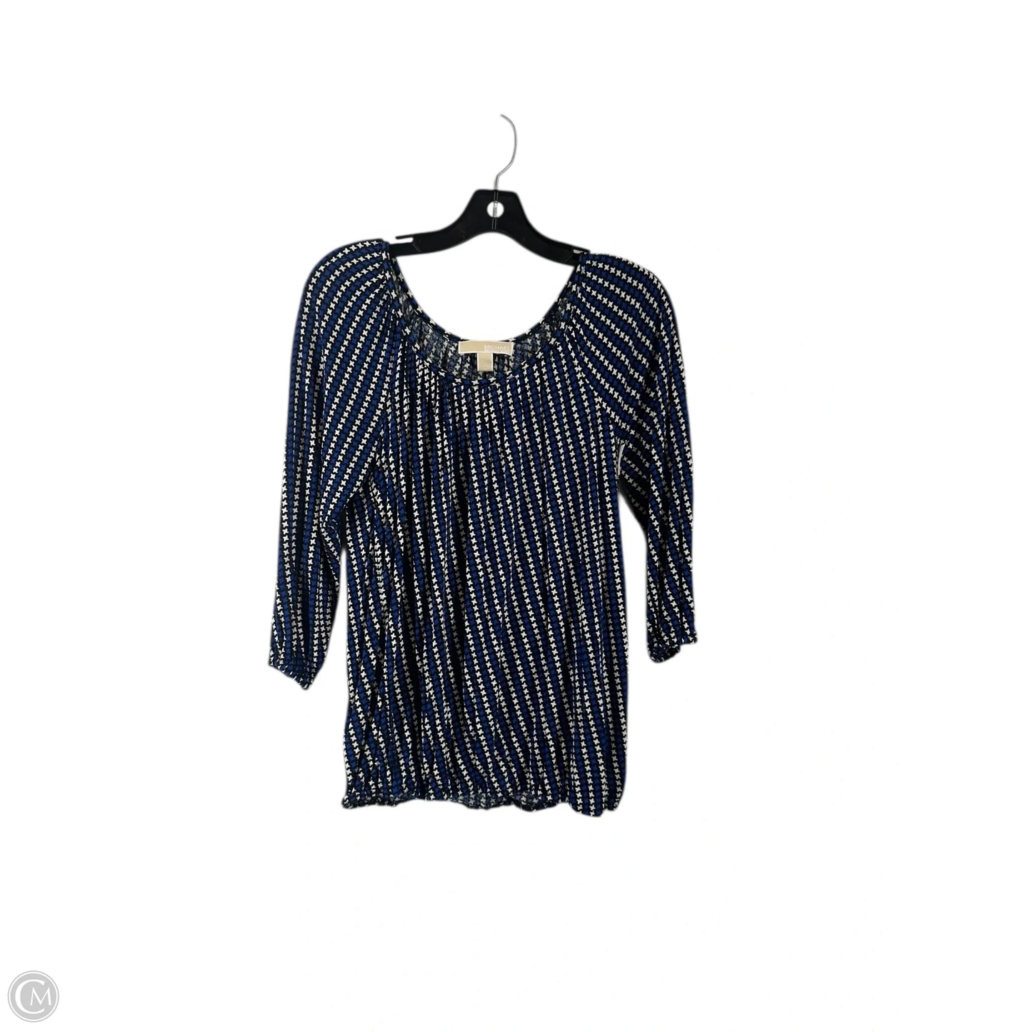 Top Long Sleeve By Michael By Michael Kors In Blue, Size: Xs