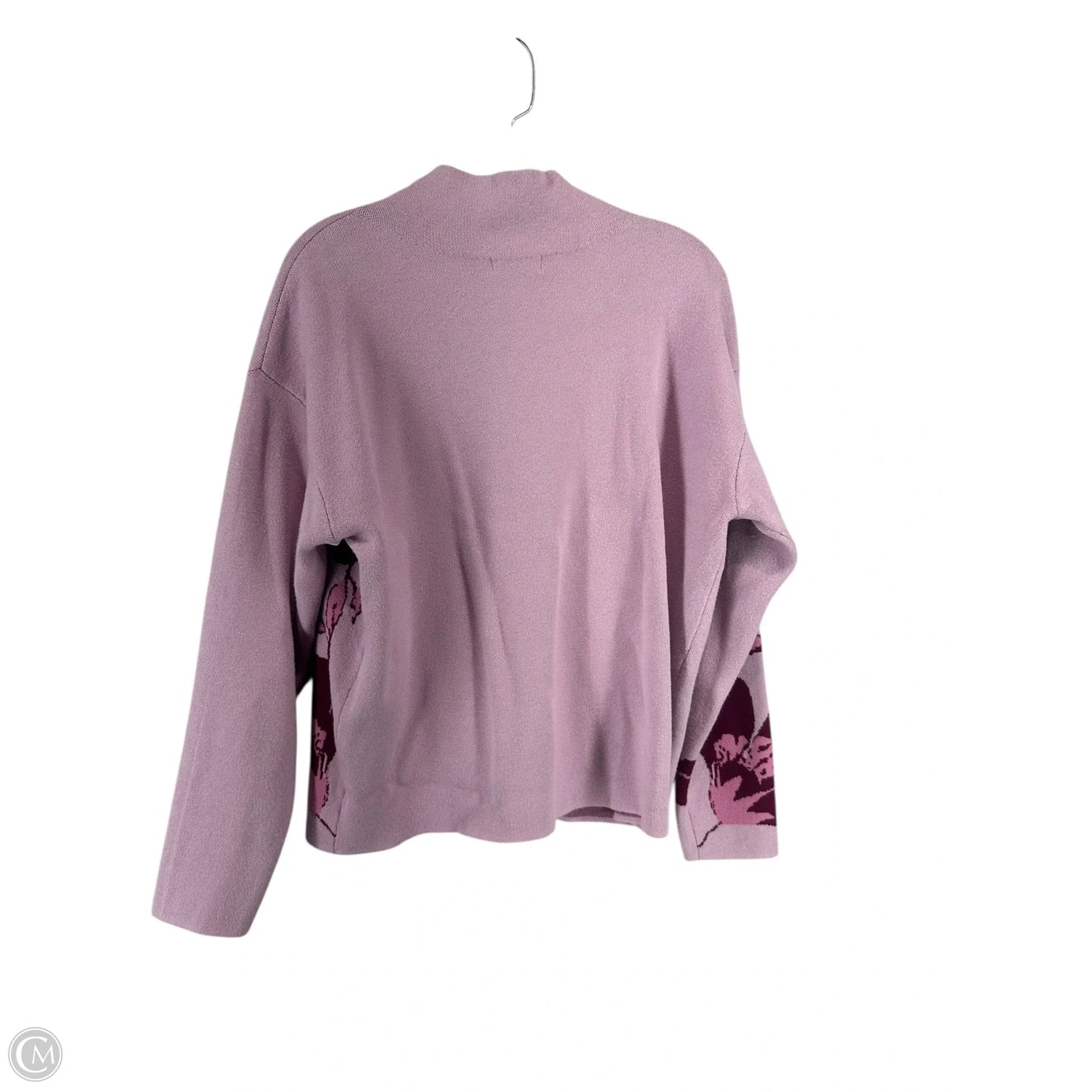 Sweater By Clothes Mentor In Purple, Size: L