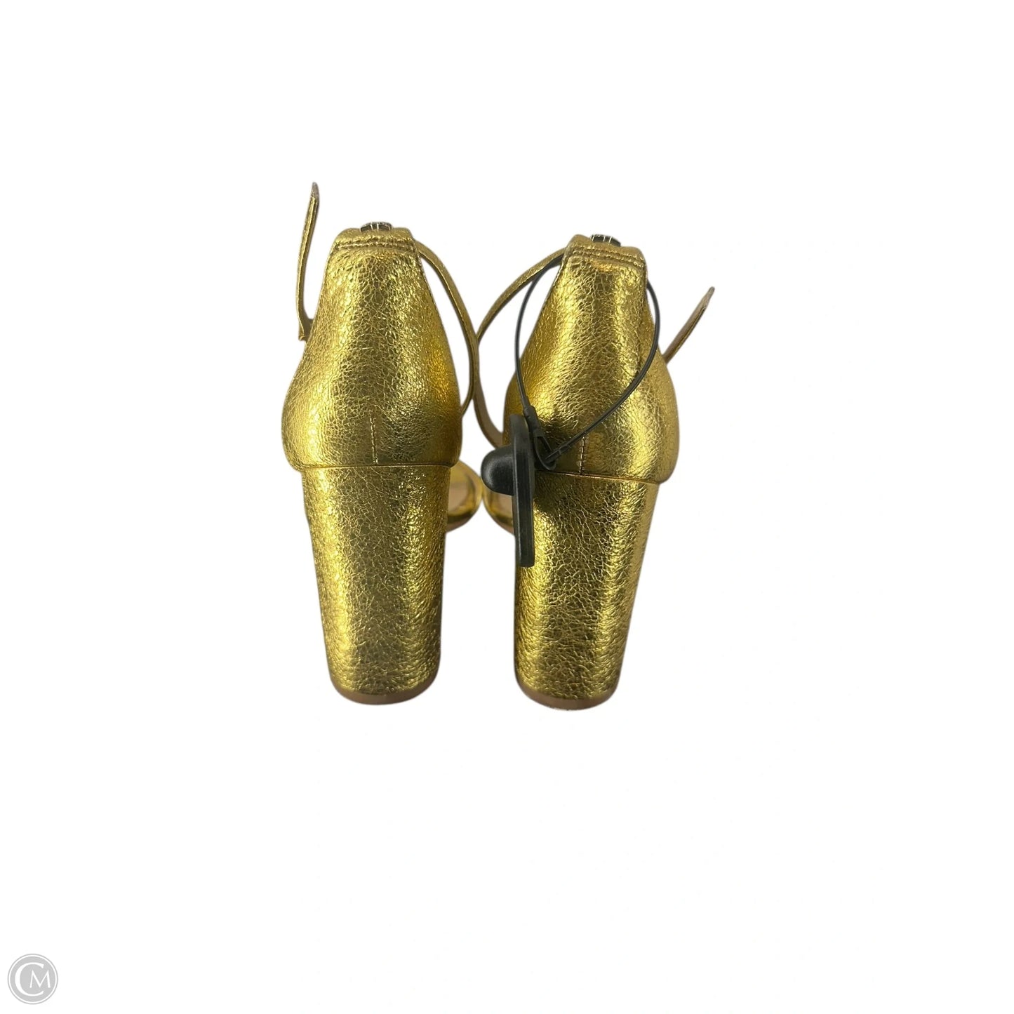 Shoes Heels Block By Sam Edelman In Gold, Size: 8.5